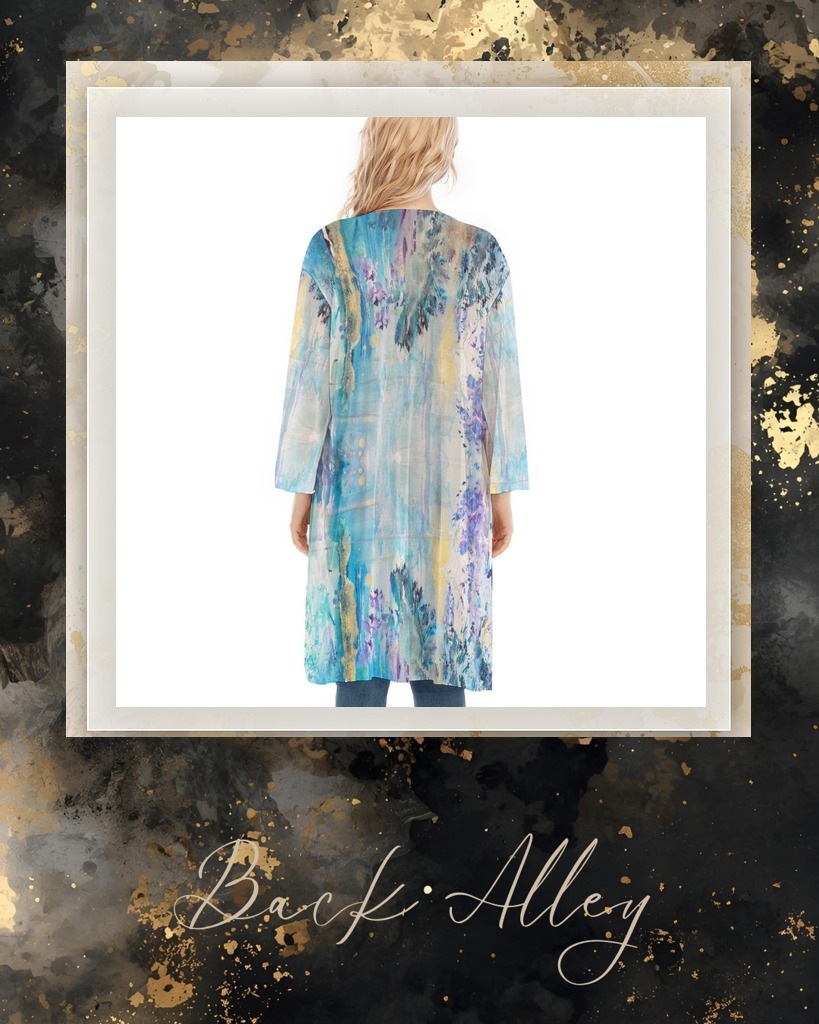 Sea Air Long Sheer Cardigan